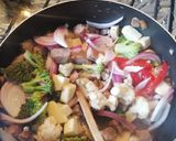 Foto del paso 3 de la receta: Mix de verduras con fideos de arroz Toña❤️🌺