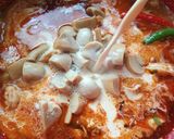 Gambar langkah 4 resipi Spaghetti Tomyam.