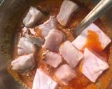 A picture of step 5 of Fish Mango Curry.