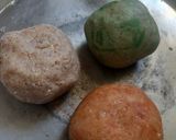 A picture of step 7 of Cashew almond burfi.