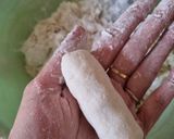 Foto langkah ke 3 dari resep Pempek belah isi ebi pedas.