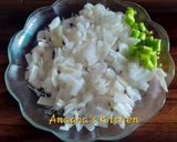 A picture of step 2 of Onion raita,salad(कांद्याची कोशिंबीर) Kandyachi Koshimbir.