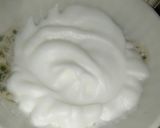 A picture of step 1 of Egg whites cookies(meringue cookies) baked in pateela oven.