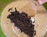 Foto langkah ke 5 dari resep Bolu pisang kukus coklat keju.