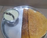 A picture of step 6 of Protein rich chilla.