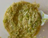 A picture of step 7 of Leek Quiche.