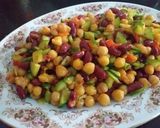 A picture of step 4 of Beans Salad with Sweet & Sour Dressing.