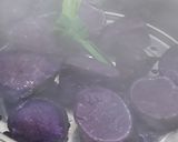 Foto langkah ke 1 dari resep Puding Ubi Ungu.