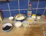 Foto del paso 1 de la receta: Muffin de frutos rojos (mora) con crumble,