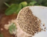 A picture of step 2 of Sabja seeds Raw mango summer drink.