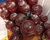 Vegyes dzsem (alma 🍎🍋 szeder 🍒🍋 meggy 🍎🍒 🍋cseresznye 🍒 recept fázis 9 fotója