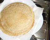 A picture of step 2 of Pancakes andmilktea #4weekchallage.