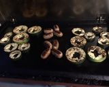 Une image de l'étape 5 de Minis chorizos grillés aux médaillons de courgette marinés.