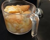 Foto del paso 1 de la receta: Cocina de subsistencia: Gachas con caldos de Pasta y Garbanzos
