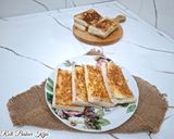 Foto langkah ke 3 dari resep Roti Bakar Keju.