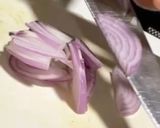 Foto del paso 1 de la receta: Ceviche de plátano maduro y camarón