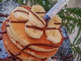 بان كيك بالموز والشوكولاتة ❤