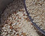 A picture of step 5 of Sesame Energy Balls.