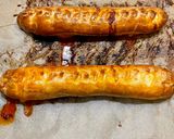 Foto del paso 6 de la receta: Bocados de hojaldre rellenos de chistorra