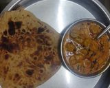 A picture of step 7 of Yummy gatta sabji.