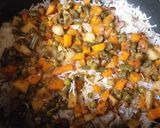 A picture of step 4 of Hyderabadi Veg Dum Biryani.