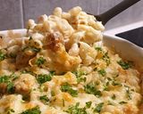 Foto langkah ke 6 dari resep Chicken alfredo pastagratäng.