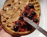 Gambar langkah 7 resipi Waffle Rangup Lembut.