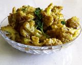 A picture of step 6 of Cauliflower fry.
