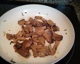 Foto del paso 5 de la receta Cinta lomo ibérico con salteado de setas
