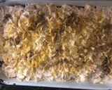 Zöldbabos rakott tészta recept fázis 3 fotója