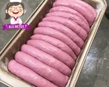 Foto langkah ke 3 dari resep Roti Sisir Ubi Ungu Vegan alaMetut 👩‍🍳.