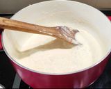 A picture of step 1 of Basundi.