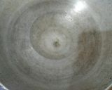 A picture of step 1 of Manchow soup.