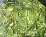 Foto langkah ke 2 dari resep Pepes ikan lele pucuk ubi/singkong.