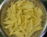 चिल्ली पोटैटो (chilli potato recipe in hindi) रेसिपी चरण 1 फोटो