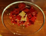 Pas rețetă Salată de ardei copți cu usturoi și pătrunjel 5 fotografie