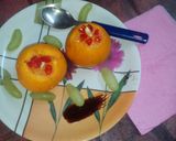 A picture of step 12 of Orange dessert.