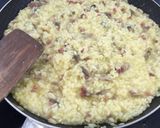 Foto del paso 12 de la receta Risotto de jamón y champiñones improvisado