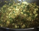 A picture of step 6 of Paneer Bhurji.