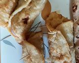 A picture of step 4 of Chicken paratha roll.