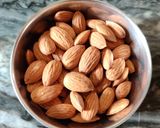 A picture of step 1 of Badam Ladoo.
