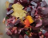 A picture of step 3 of Beetroot Dry Curry With Sesame seeds and Coconut.