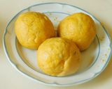 A picture of step 4 of Mochi pancake (SWEET POTATO PANCAKE).