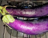 Foto langkah ke 2 dari resep Terung Bakar Santan.