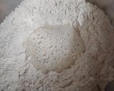 A picture of step 1 of Crispy Bhakri.