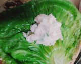 Hình bước làm 2 của món Canh xà lách cuộn