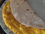 Αφράτη ομελέτα σε τορτίγια (σαν κρέπα) 🍳🥟