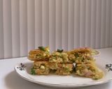 Foto langkah ke 4 dari resep Martabak Telur Sat Set.