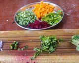 वेजिटेबल दलिया (vegetable dalia recipe in Hindi) रेसिपी चरण 2 फोटो