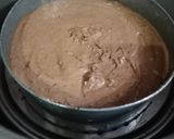 A picture of step 6 of Oreo brownies cake.